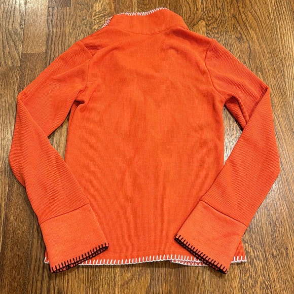 ANIM LIVING KOZA - Fitted Knit Shirt With Hemstitch - Picture 5 of 5